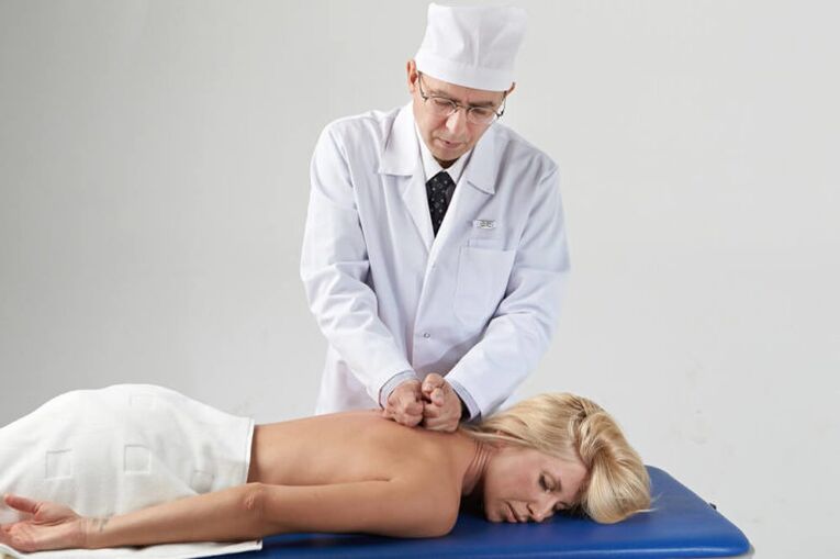 Massage with osteochondrosis of the cervical